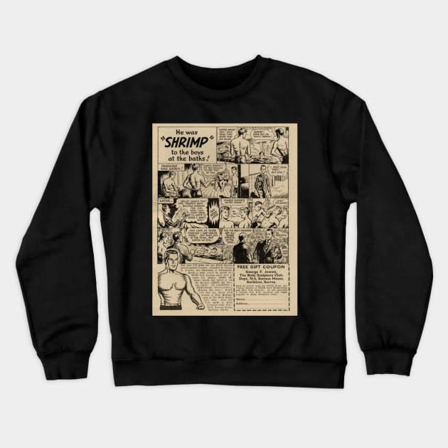 Chiseled Men Crewneck Sweatshirt by TimPangburn